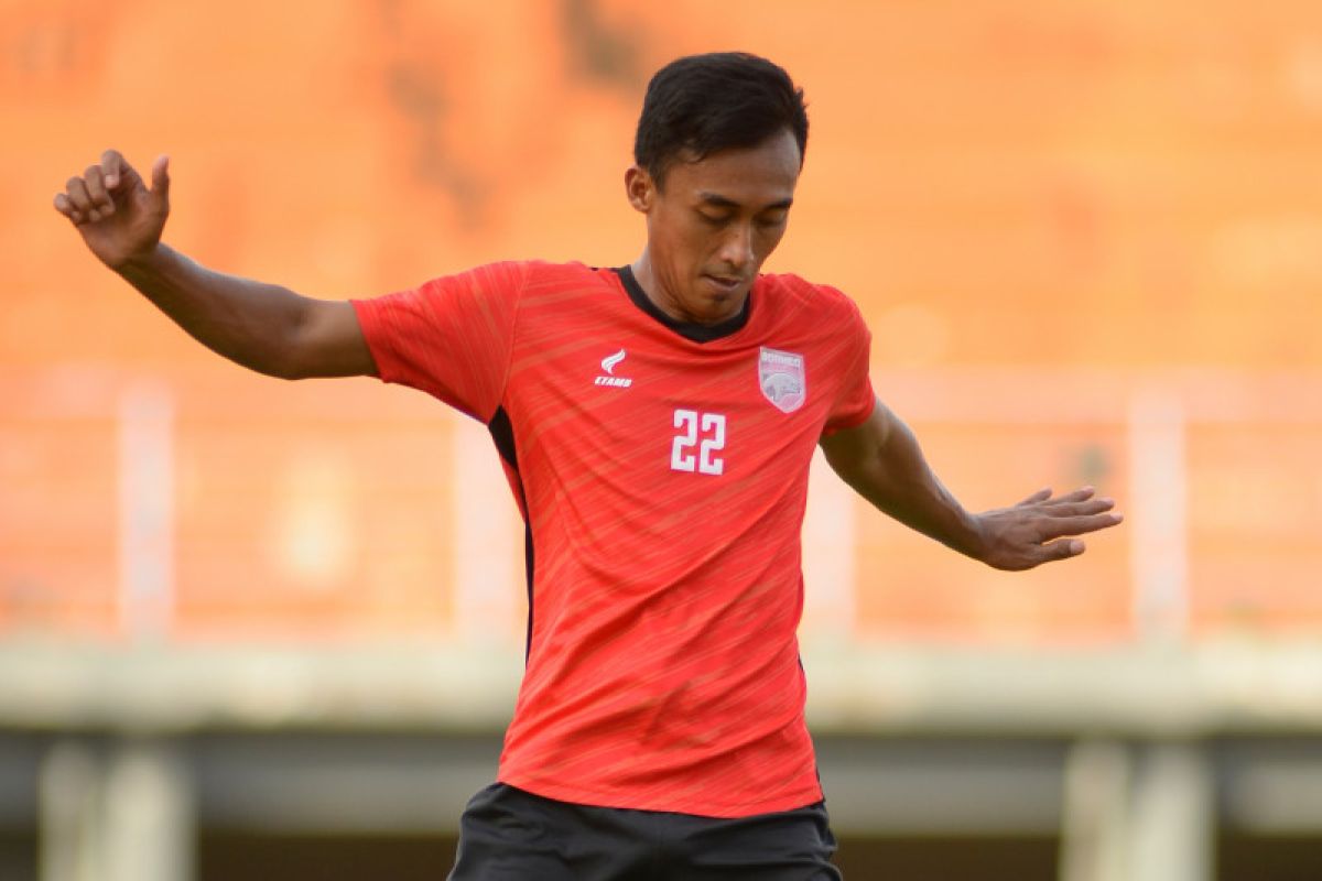 Pemain Borneo FC Sultan Samma pastikan siap hadapi Liga 1
