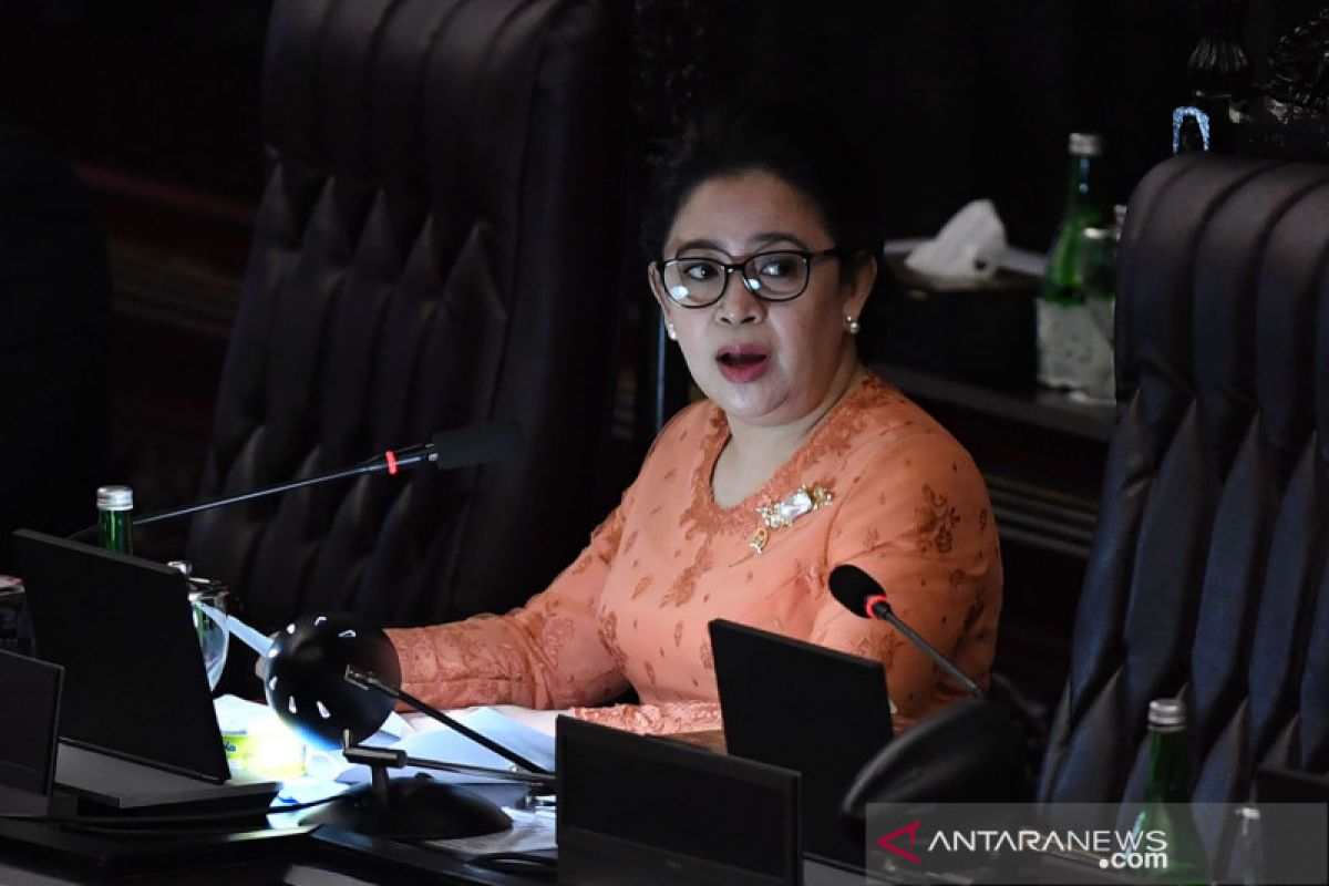 Puan Maharani kenakan pakaian adat Bali hadiri Sidang Tahunan