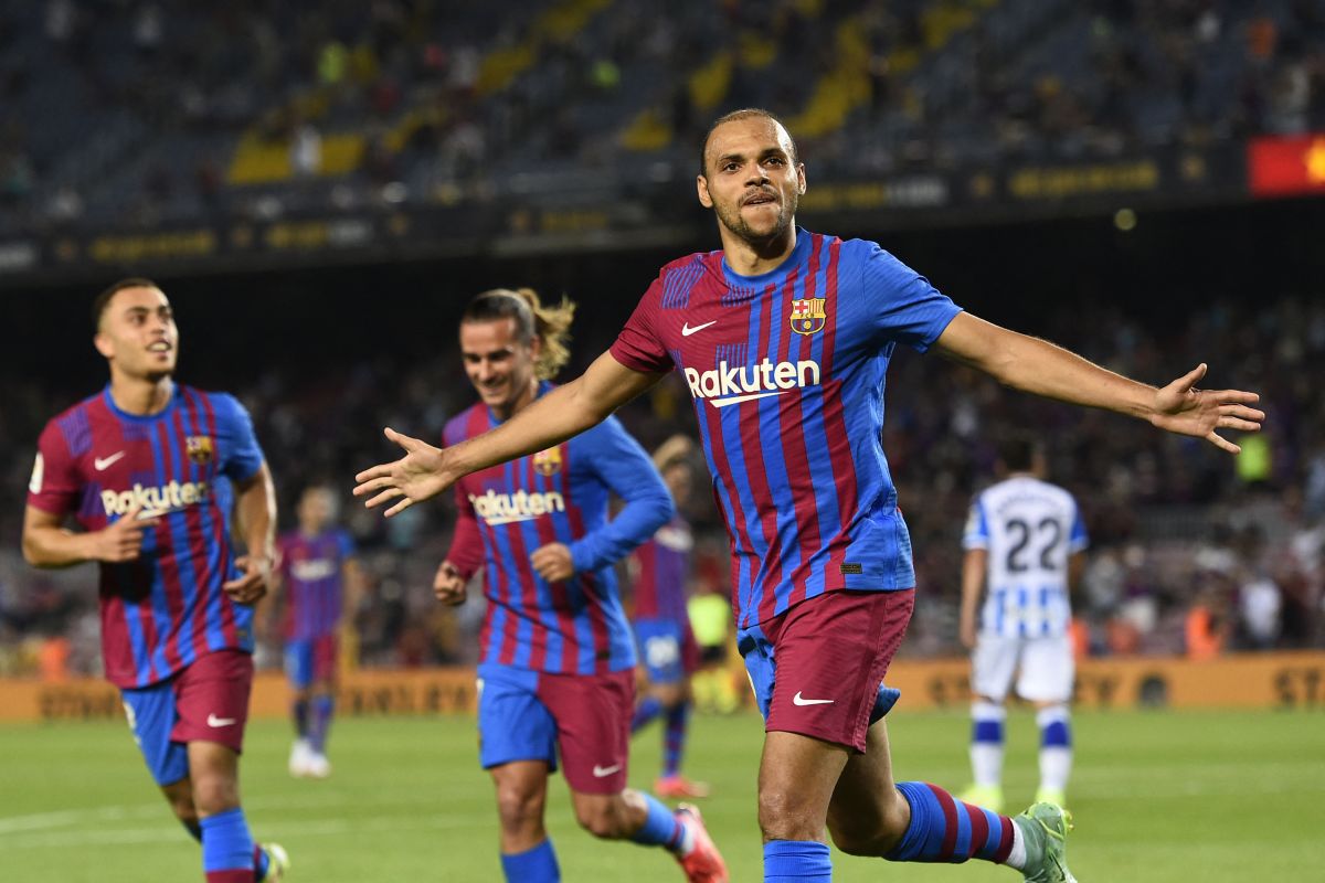 Martin Braithwaite enggan tinggalkan Barcelona