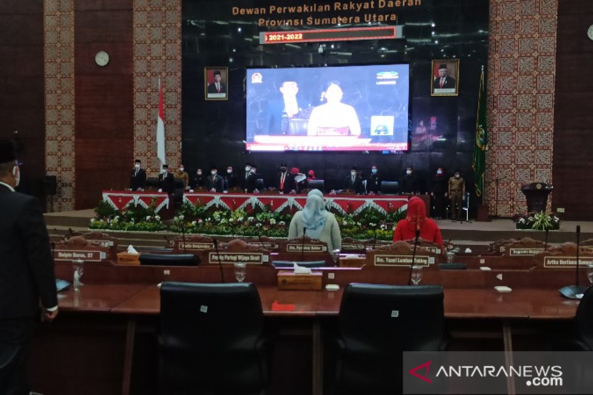 DPRD Sumut gelar paripurna istimewa sambut HUT ke-76 RI