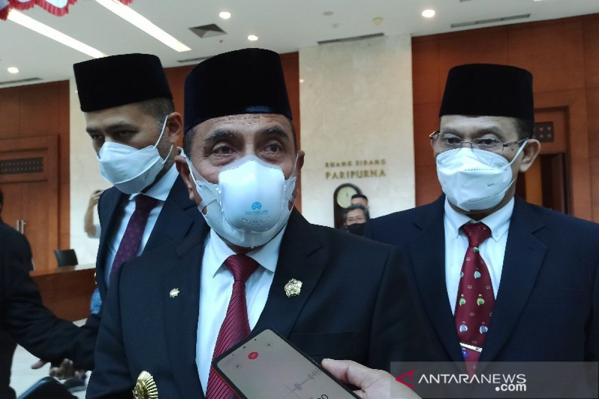 Gubernur Sumut  pastikan bantuan obat COVID-19 tiba dalam waktu dekat