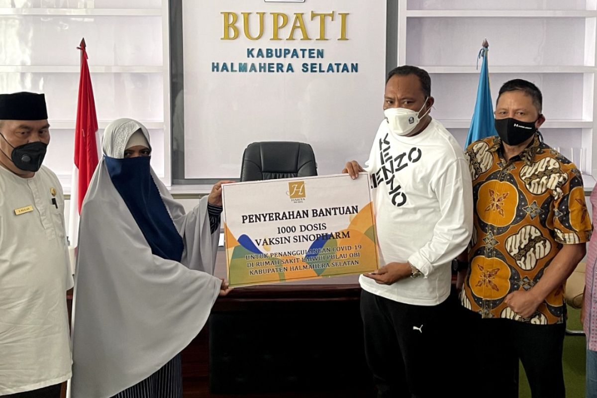 Pemkab Halsel dapat bantuan lagi alat PCR dan 1.000 dosis vaksin, cegah corona