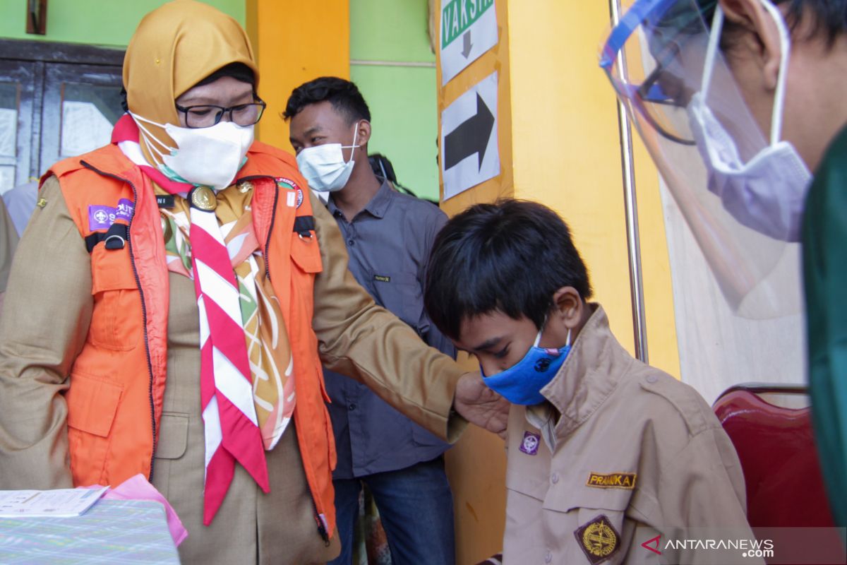 Giliran pelajar SMP di Situbondo jadi sasaran vaksinasi