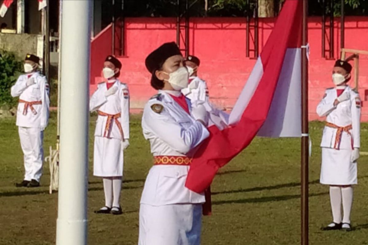 Wabup Minahasa Tenggara kukuhkan Paskibraka