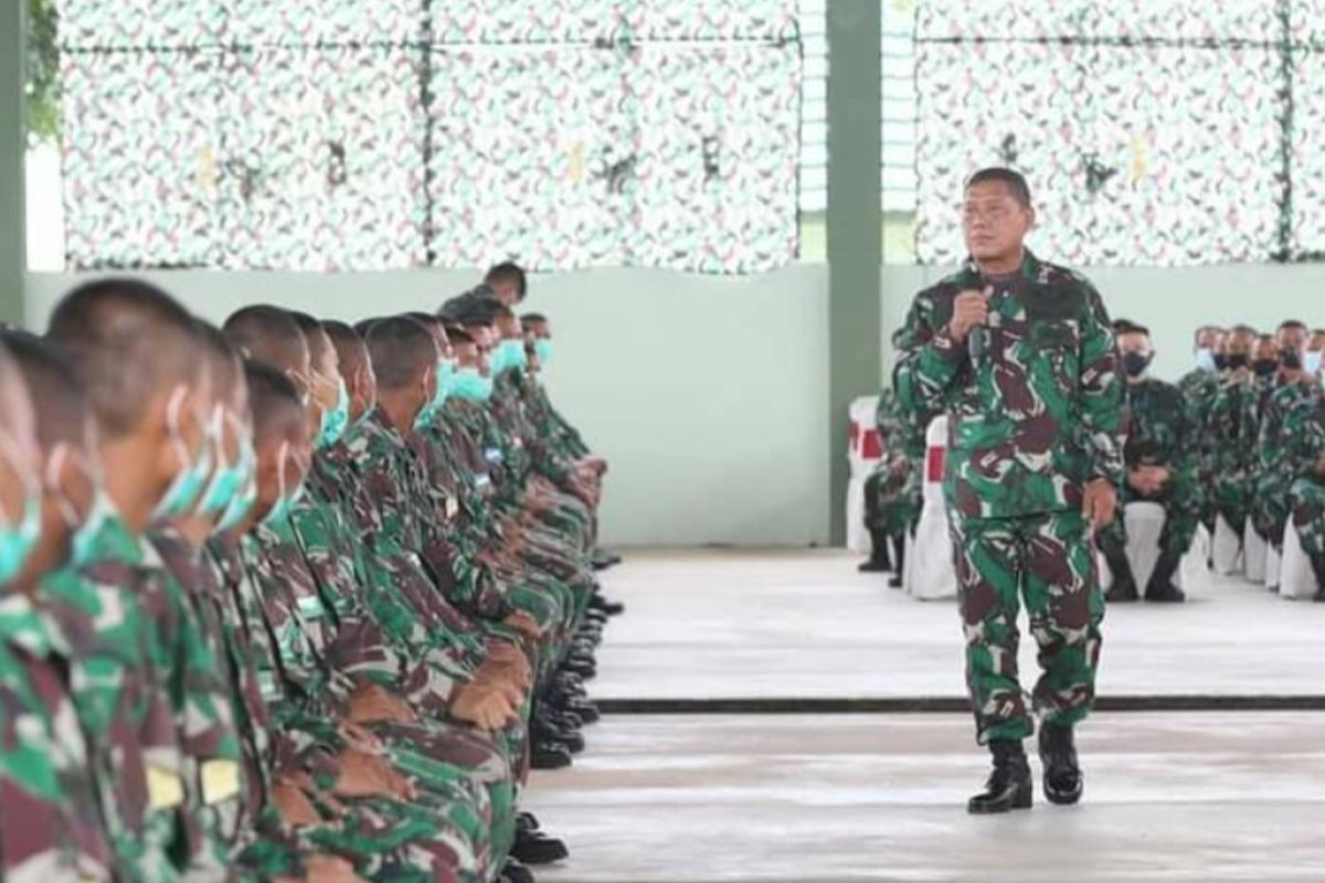 499 siswa komponen cadangan dapat pengarahan dari Dankodiklatad