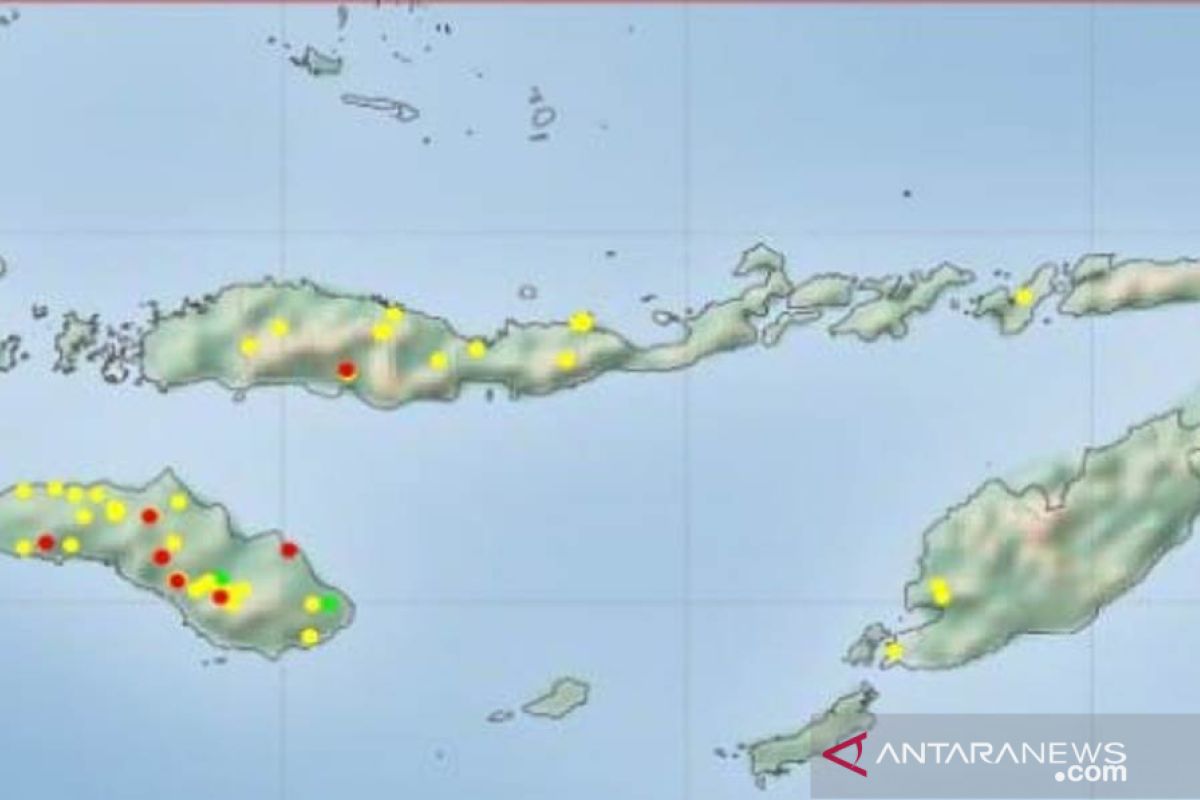 BMKG deteksi delapan titik panas muncul di wilayah NTT