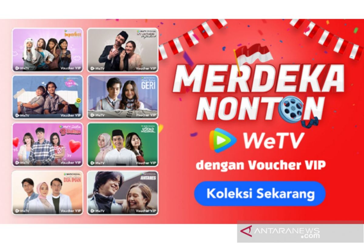 Cara WeTV rayakan HUT ke-76 RI