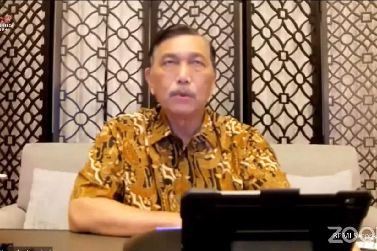 Luhut sebut selama COVID-19 jadi pandemi pemerintah berlakukan PPKM