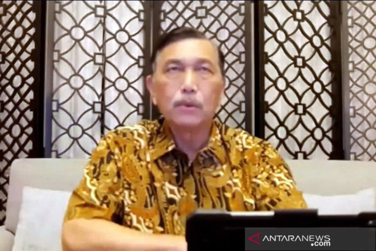 Luhut  masih harmonisasi data kematian untuk asesmen level PPKM