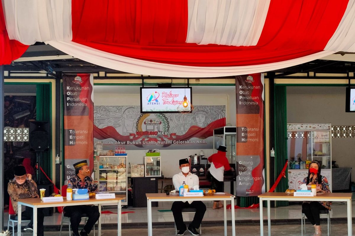 Kemensos-BNPT meluncurkan "Warung NKRI" bendung ancaman radikalisme