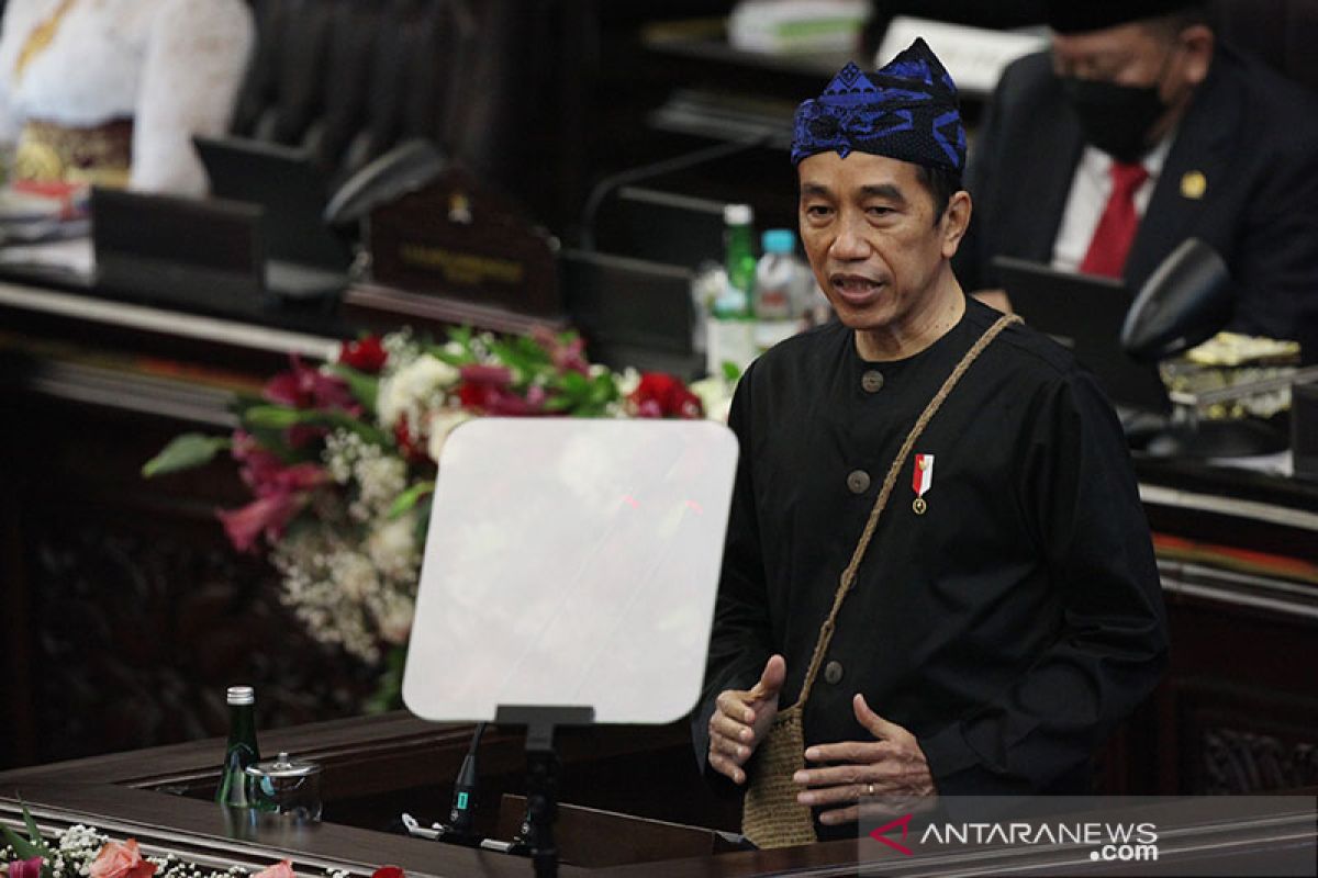 2022 state budget targets expediting social, economic recovery: Jokowi