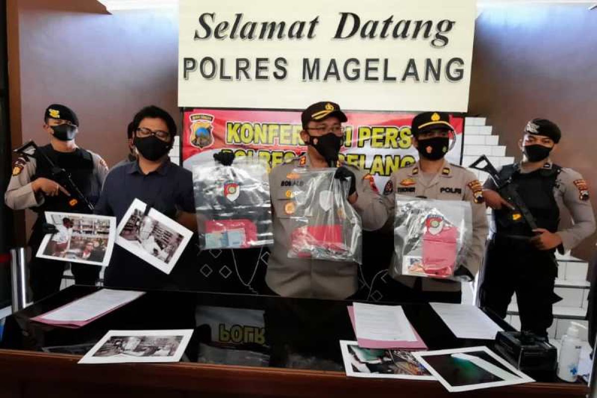 Polisi ungkap pelaku pencurian dua apotek di Magelang