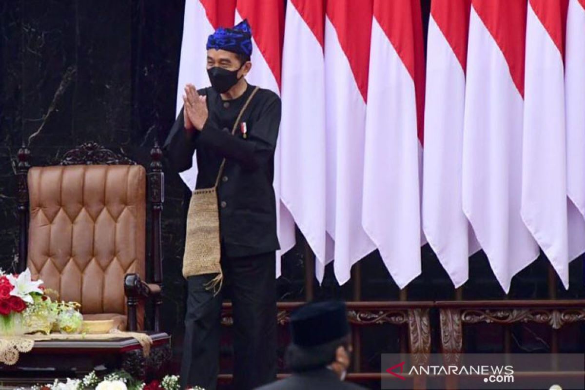 Pengamat: Baju adat terbaik Presiden Jokowi di Sidang Tahunan MPR