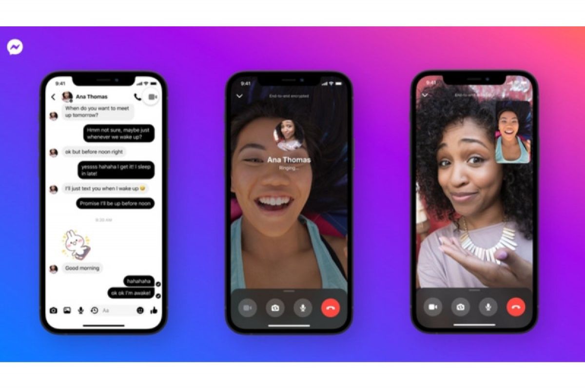 Messenger perluas enkripsi "end-to-end" ke video dan audio