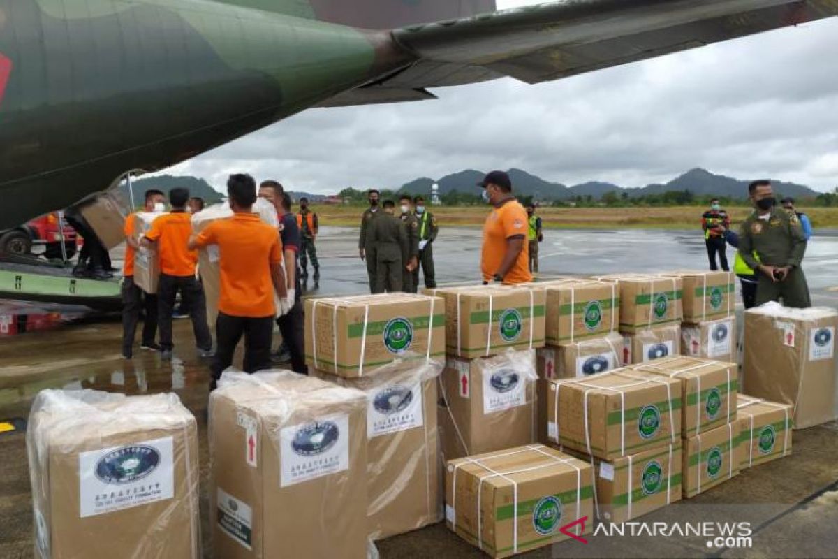 Bangka Belitung  distribusikan 100 tabung oksigen bantuan Presiden Jokowi