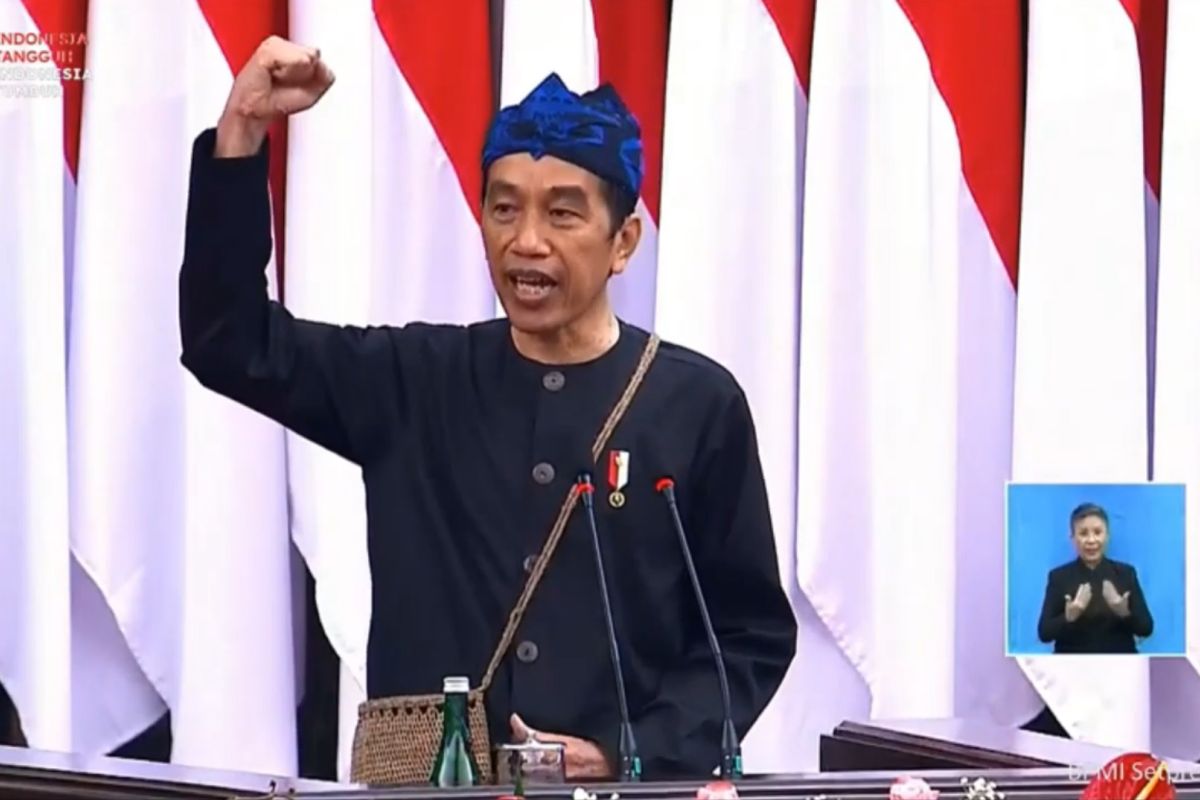 Presiden Jokowi: Belanja negara dalam RAPBN 2022 sebesar Rp2.708,7 triliun