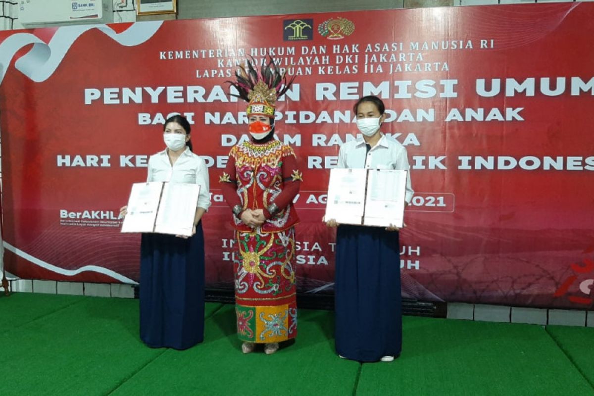 149 narapidana Lapas Perempuan Pondok Bambu terima remisi