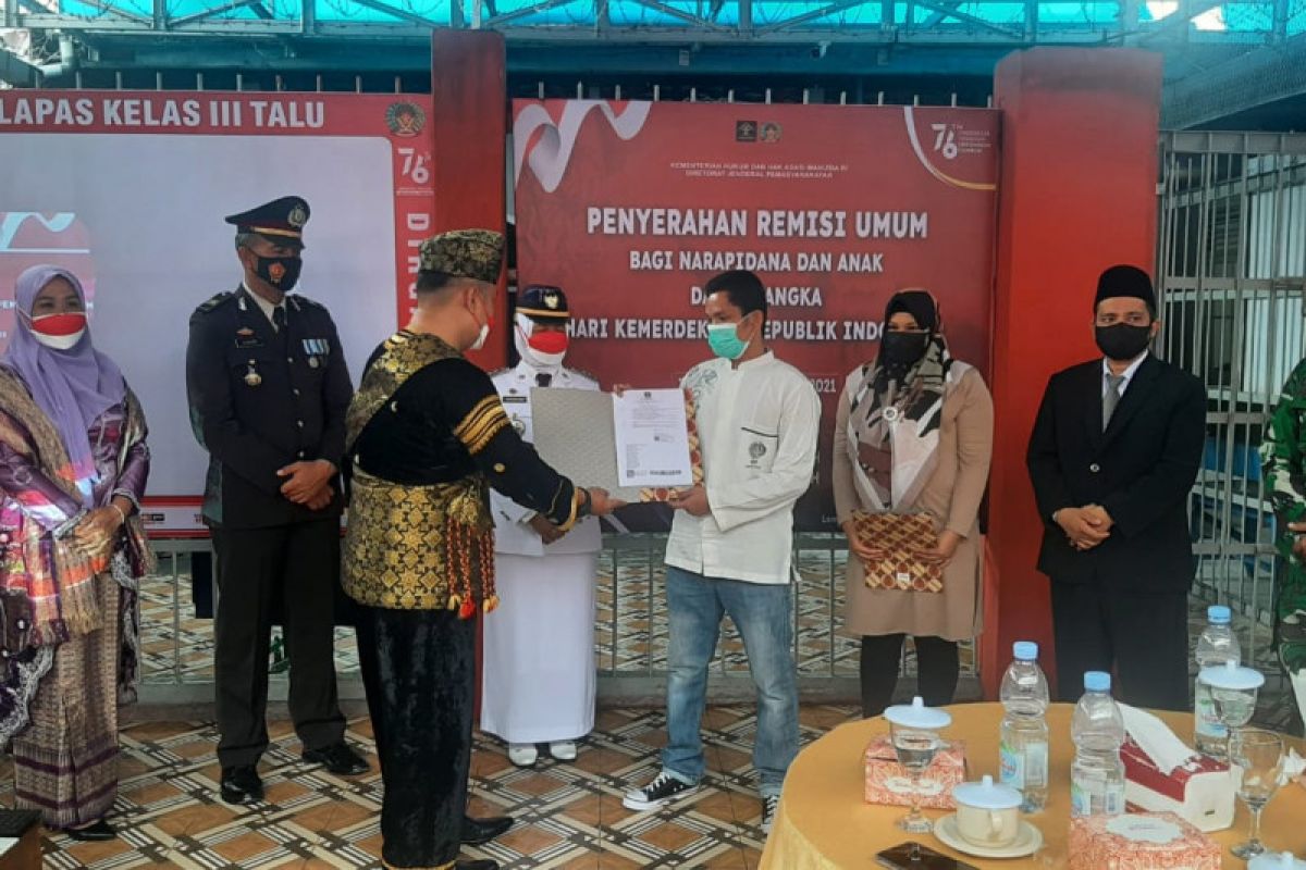 Napi narkotika dominasi penerima remisi di Lapas Talu Pasaman Barat