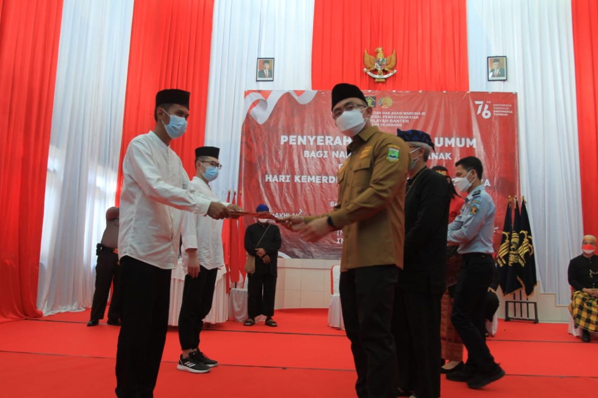 5.628 napi di Provinsi Banten mendapatremisi HUT RI ke-76