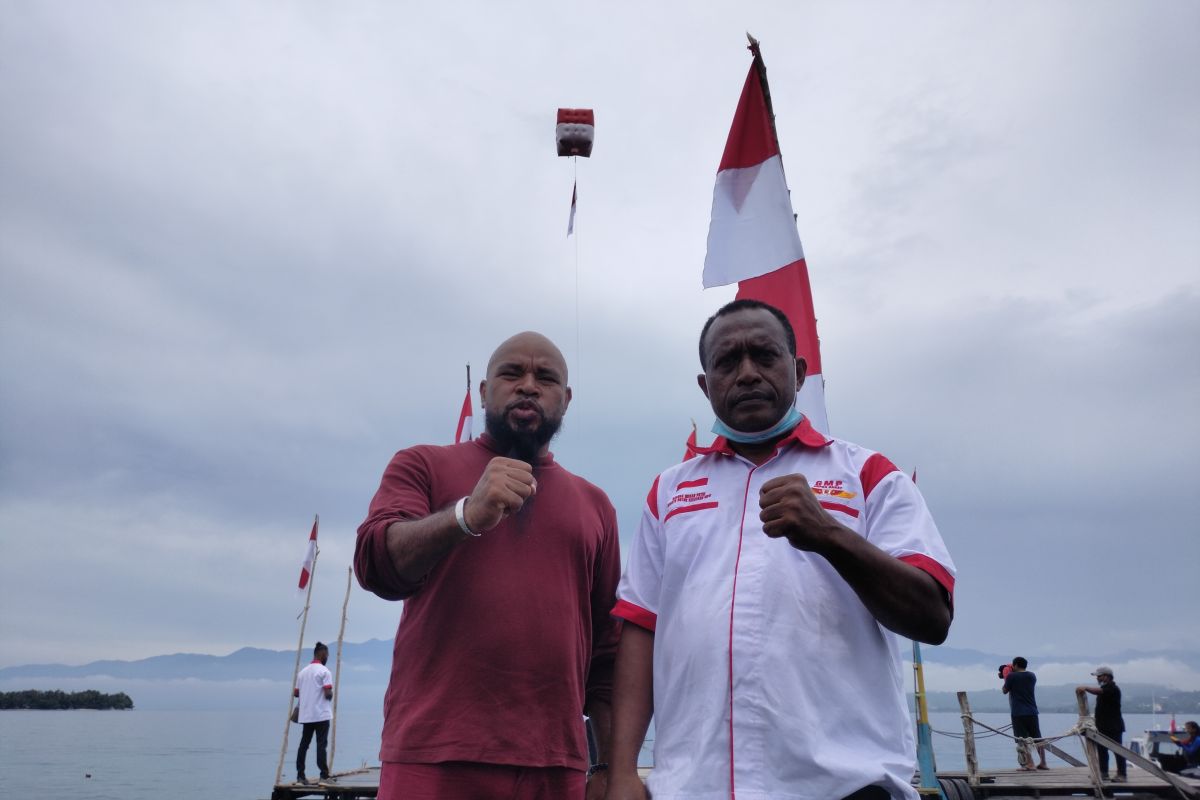 LMA: Pengibaran bendera Merah Putih di Manokwari penuh perjuangan