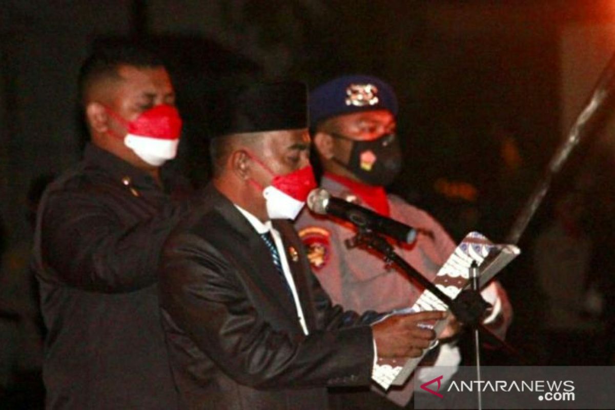 Ketua DPRD Belitung pimpin apel kehormatan dan renungan suci