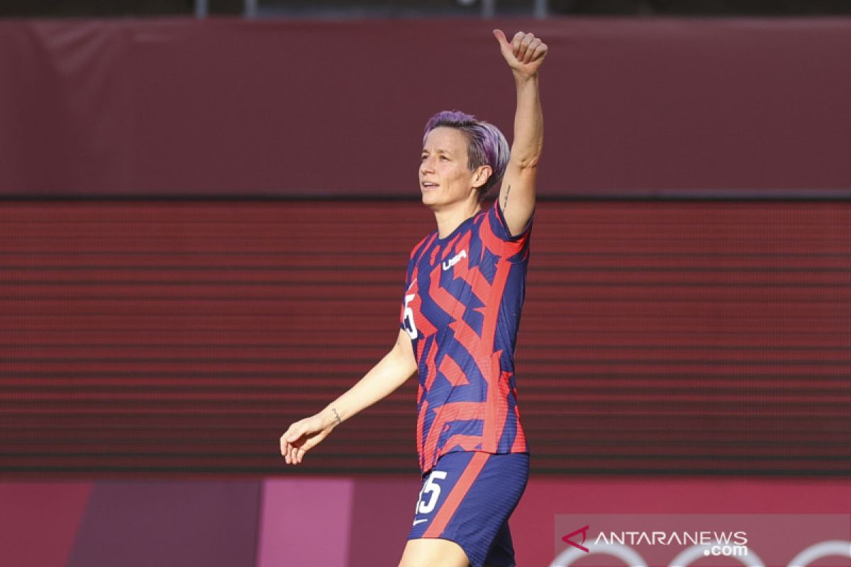 Megan Rapinoe butuh waktu pertimbangkan masa depan kariernya