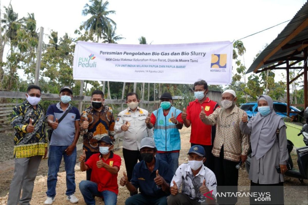 PLN resmikan tempat pengolahan bio gas dan slurry di Muara Tami