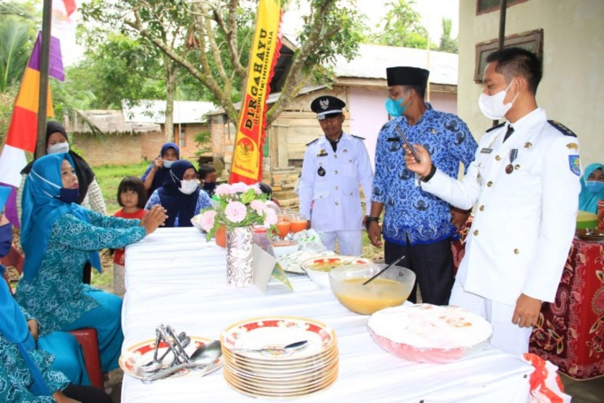 PKK Wampu Langkat gelar lomba memasak gulai masam