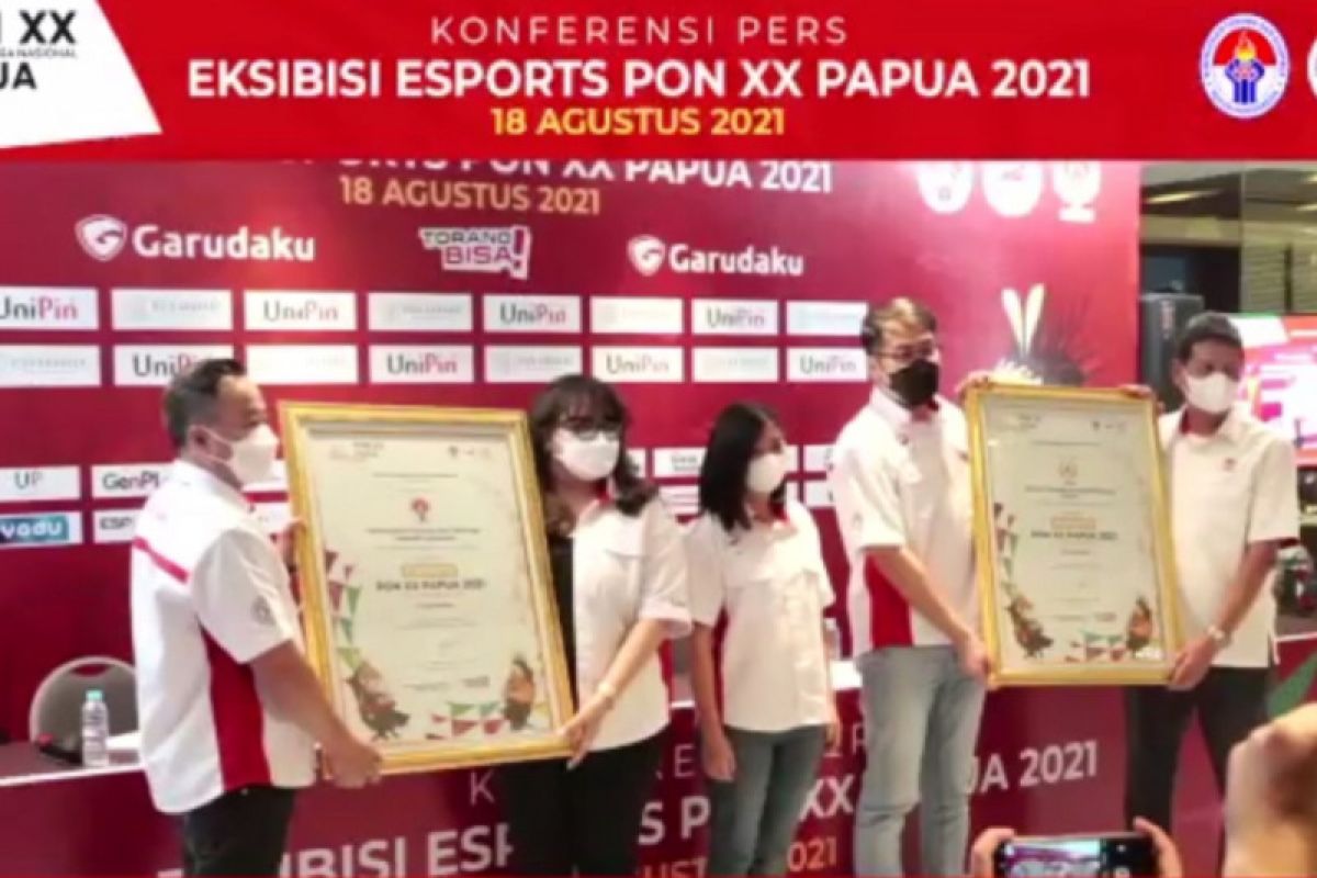 Esport siap dipertandingkan pada PON Papua, platform Garudaku dirilis