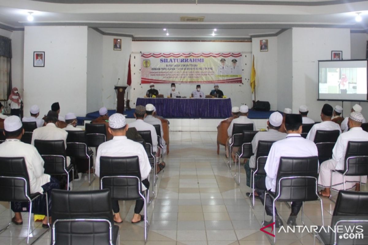 Di masa Pandemi, Bupati HST kembali kumpulkan ulama dari empat Kecamatan