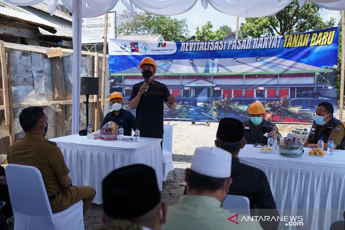 Pasar Tanah Baru Kota Bogor direvitalisasi dengan anggaran dari Kemendag