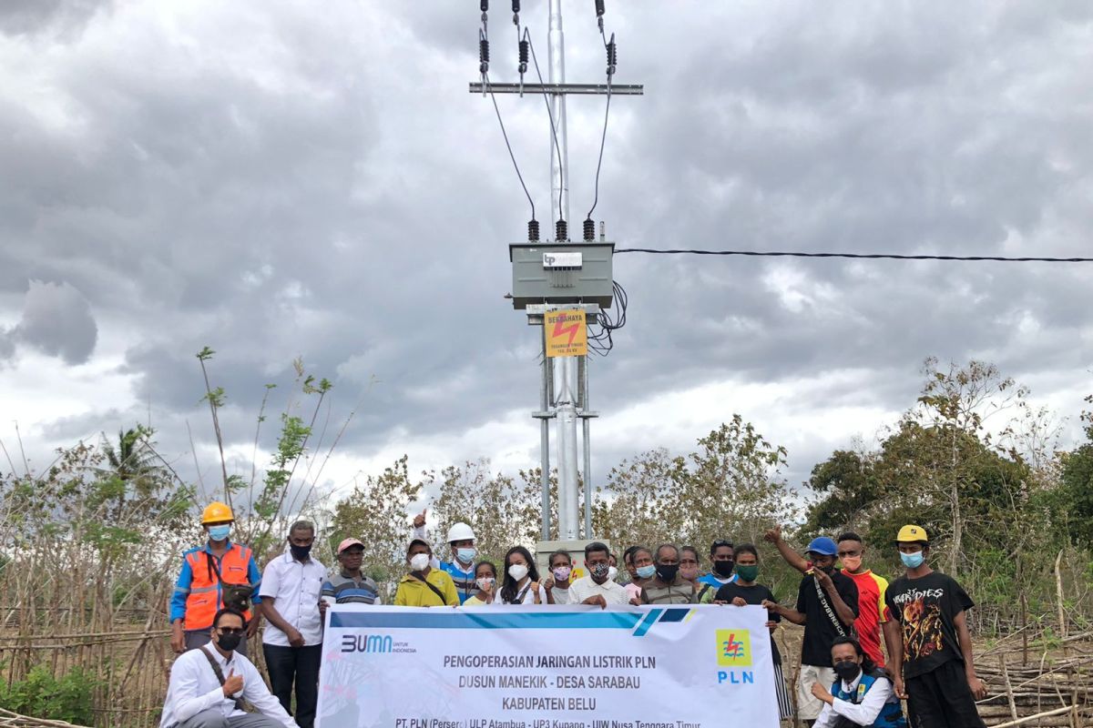 PLN NTT alirkan listrik  dua dusun di perbatasan RI-Timor Leste