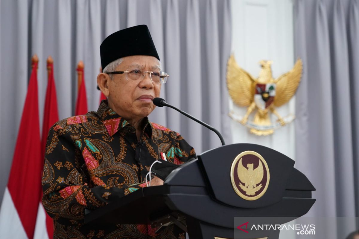 Wapres Ma'ruf Amin ajak seluruh rakyat bersatu hadapi krisis pandemi