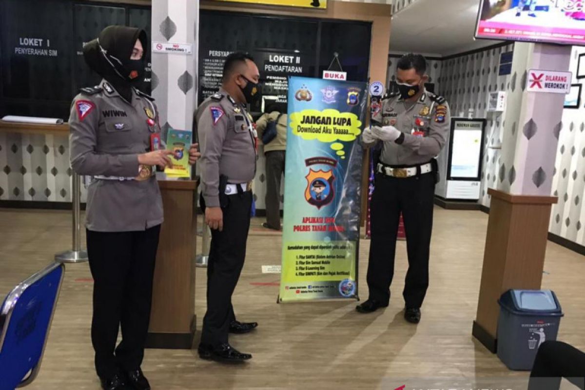 Polres Tanah Bumbu permudah pelayanan SIM melalui Android