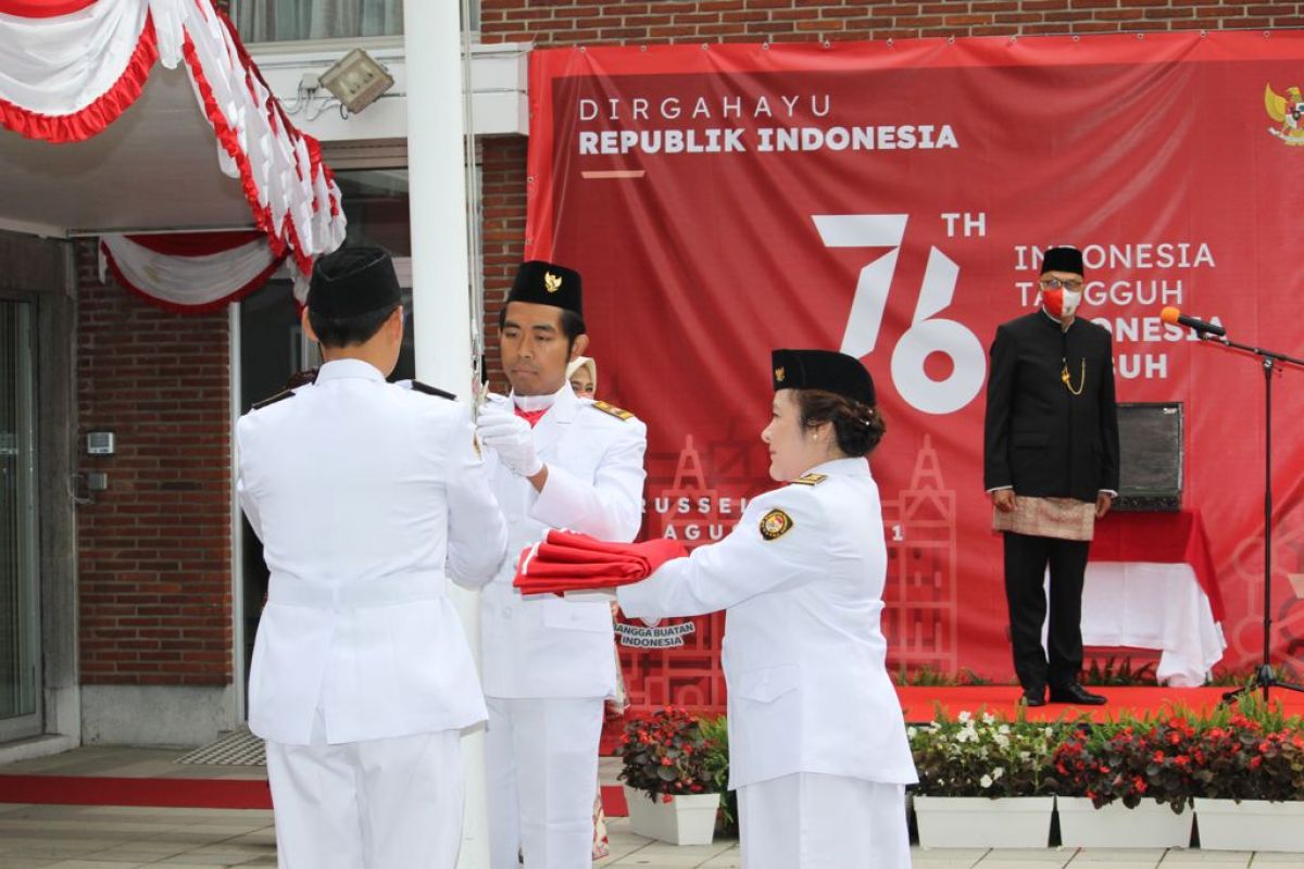 HUT ke-76 RI di Belgia dirayakan secara terbatas