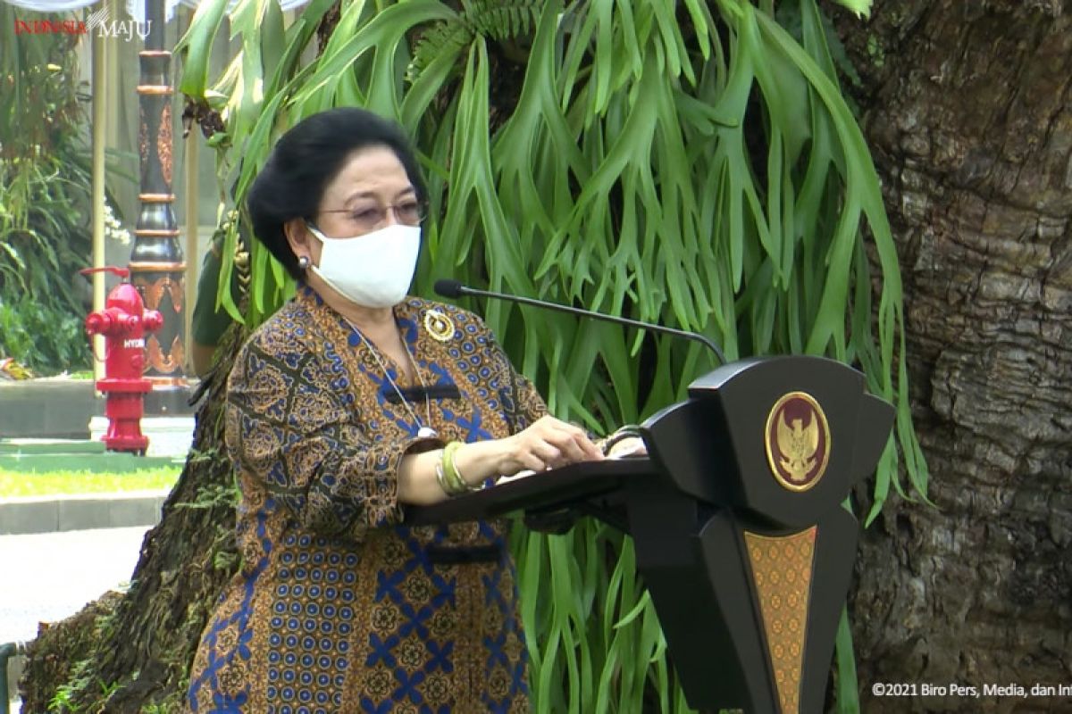 Megawati: Negara akan ambruk jika ubah ideologi