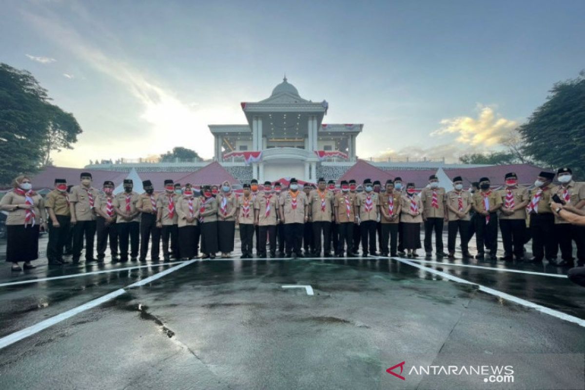 Gubernur Sultra terima Lencana Melati dari Kwarnas Pramuka