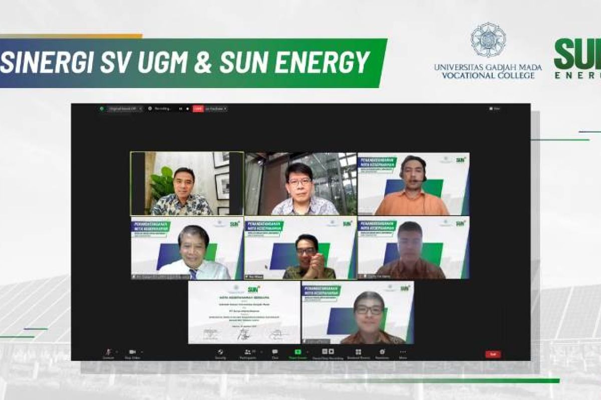SV UGM dan SUN Energy bersinergi kembangkan teknologi tenaga surya