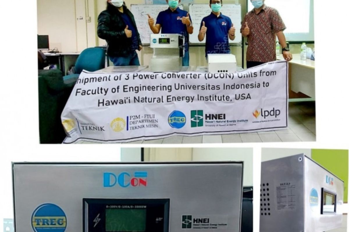 Perangkat DCON hasil riset energi terbarukan FTUI mendapat pengakuan internasional