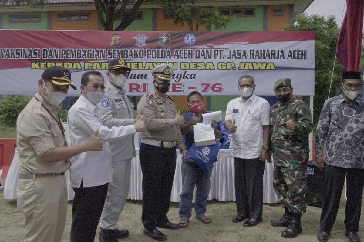 Sambut HUT RI, ini yang dilakukan Jasa Raharja-Polda Aceh di Banda Aceh