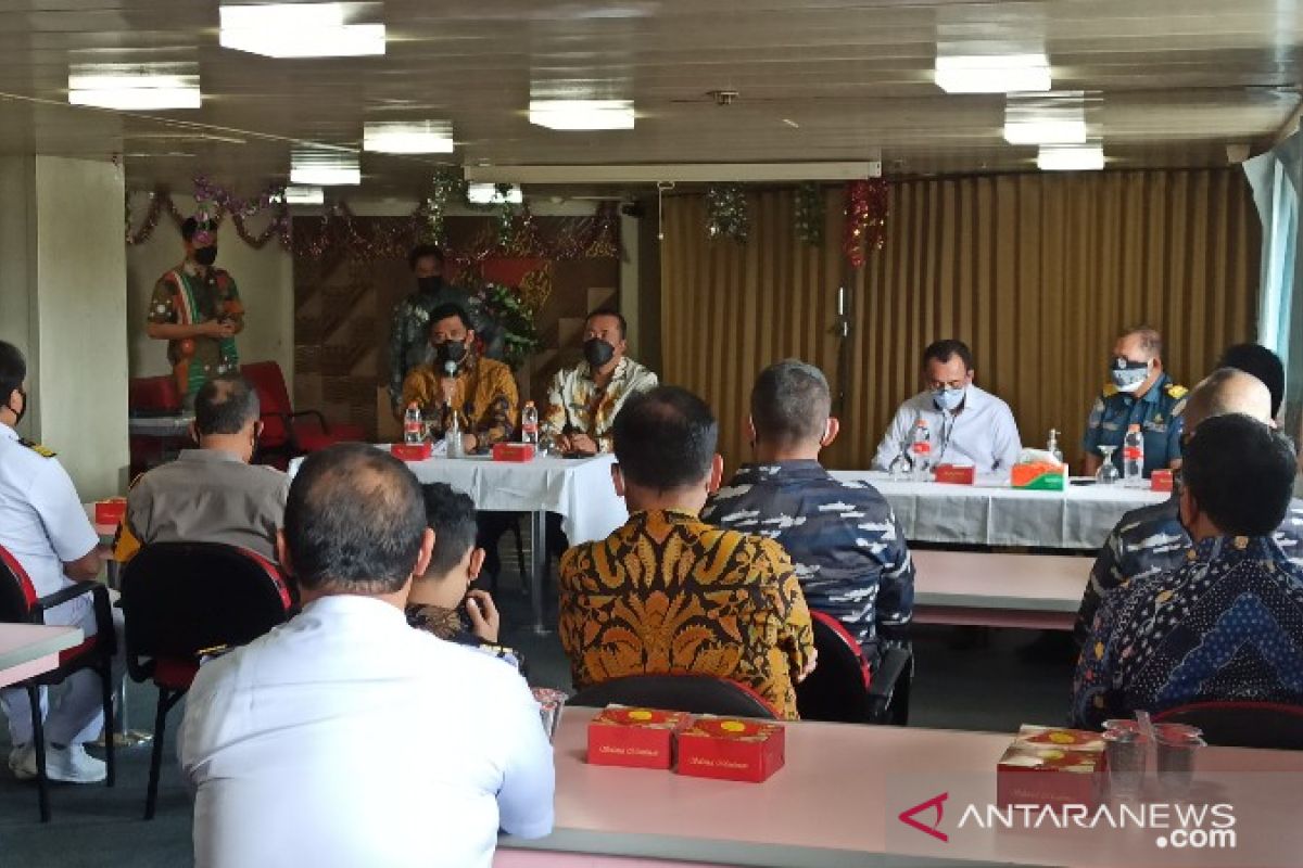 KM Bukit Raya resmi beroperasi jadi tempat isolasi terpusat  di Medan