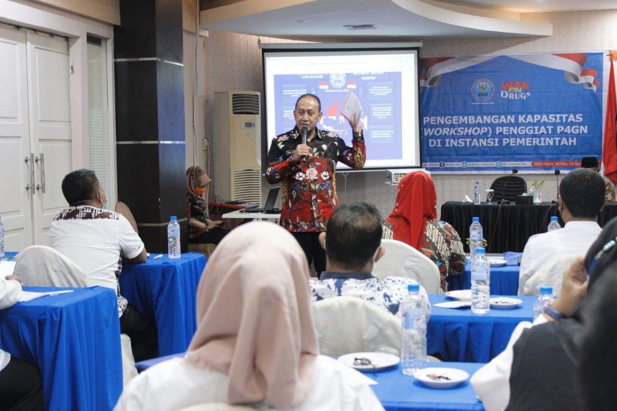 BNNP Malut tingkatkan kapasitas penggiat anti narkoba, nyatakan perang