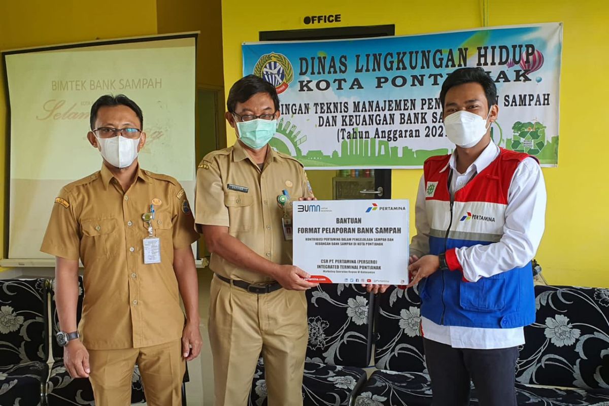 Pertamina inisiasi semangat pengelolaan sampah di Kota Pontianak