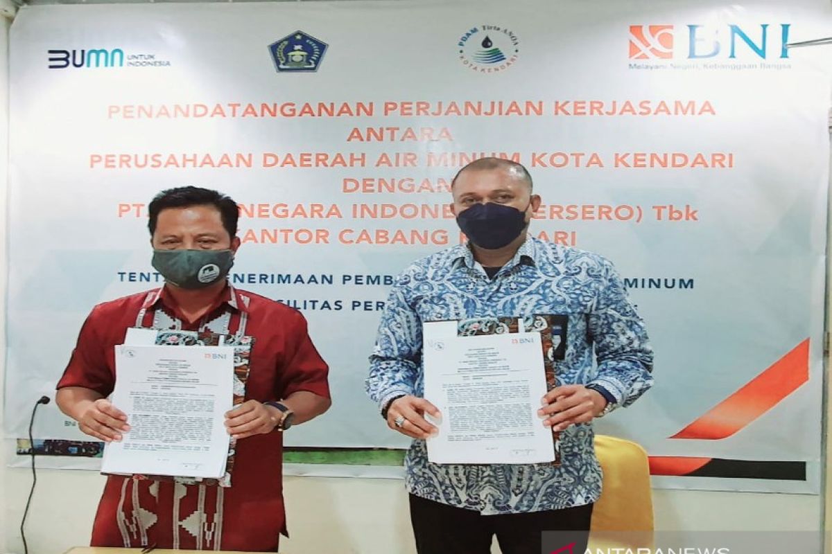 BNI dan PDAM Kendari kerja sama pembayaran tagihan air masyarakat