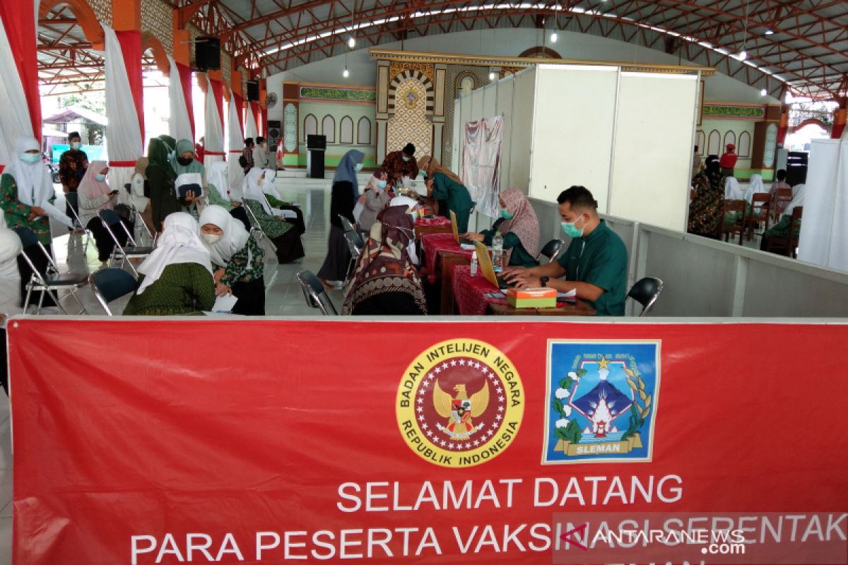 Vaksinasi COVID-19 program BIN sasar ribuan santri Ponpes Pandanaran