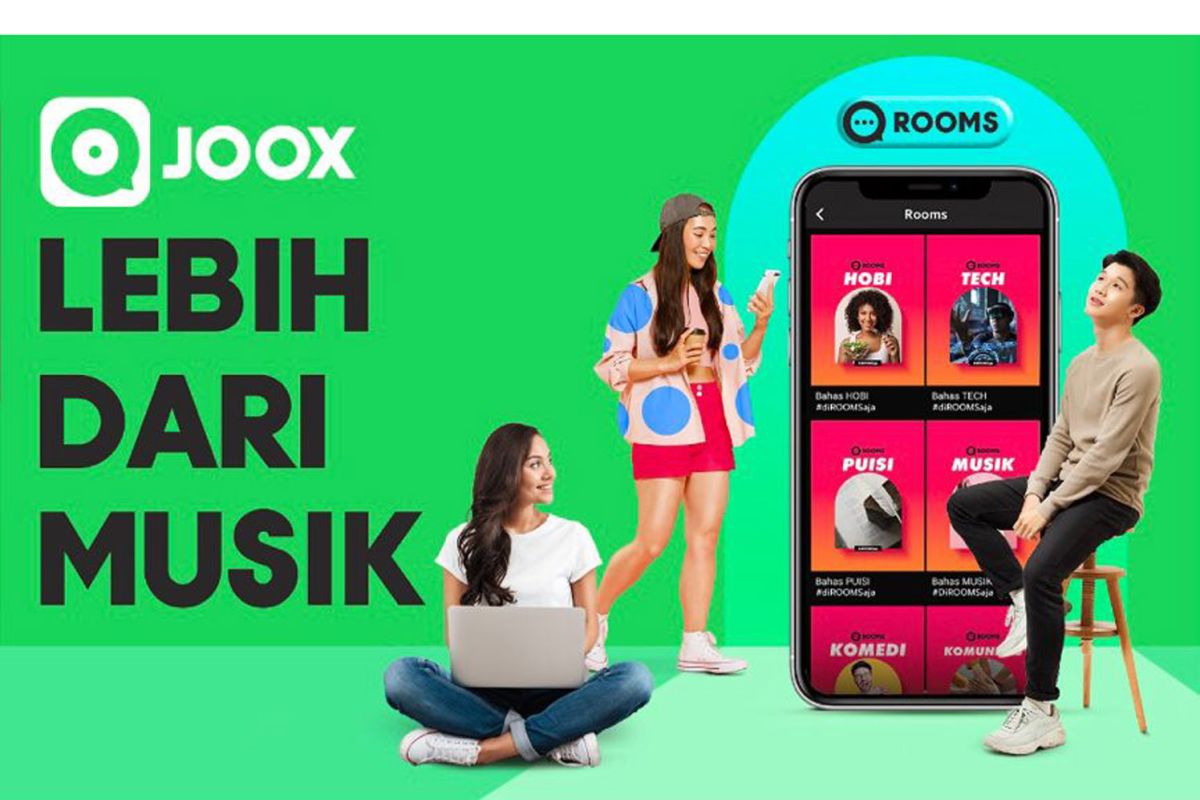 Berkenalan dengan fitur baru di JOOX ROOMS