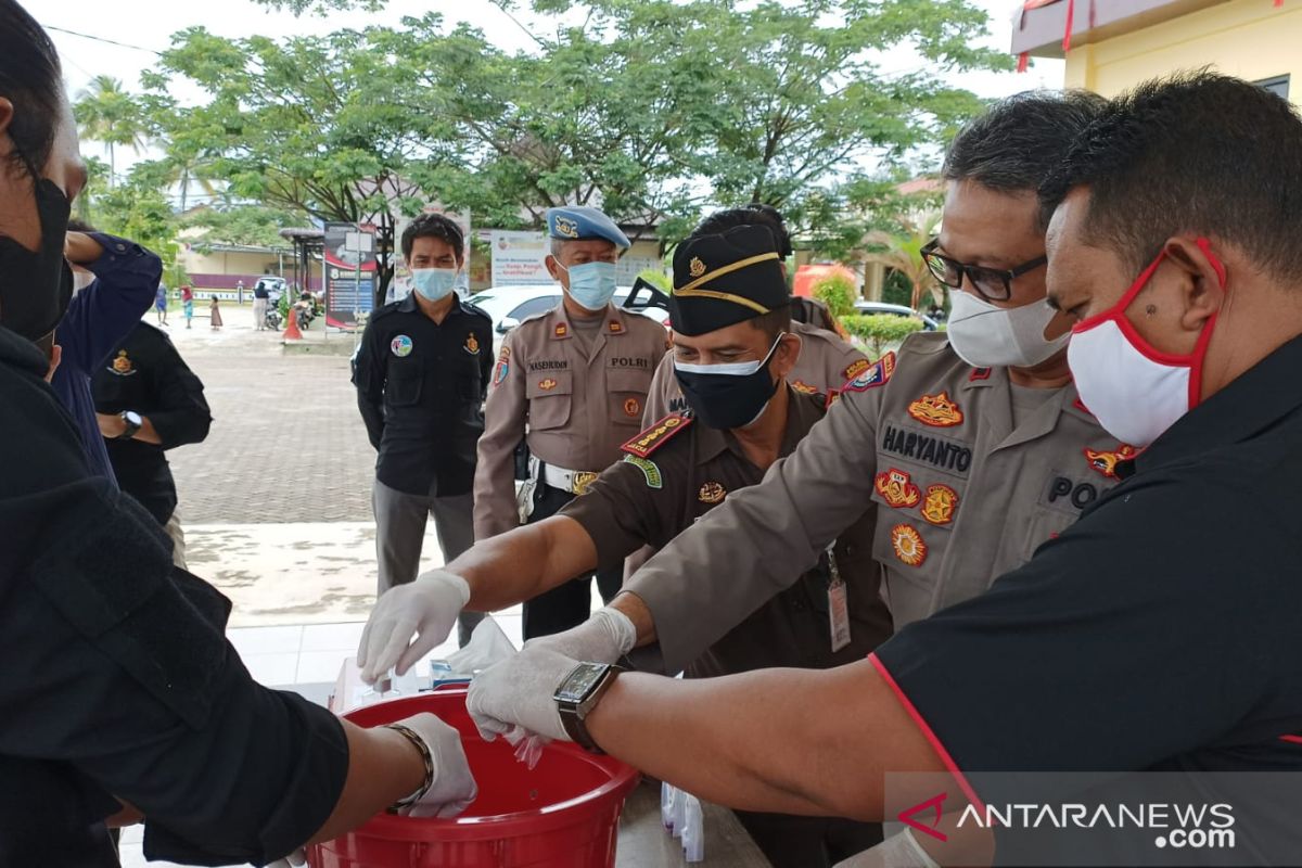 Polres Singkawang musnahkan barang bukti narkotika