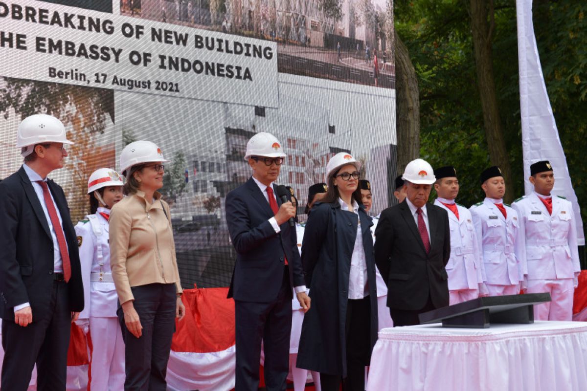 KBRI Berlin letakkan batu pertama gedung baru saat HUT RI