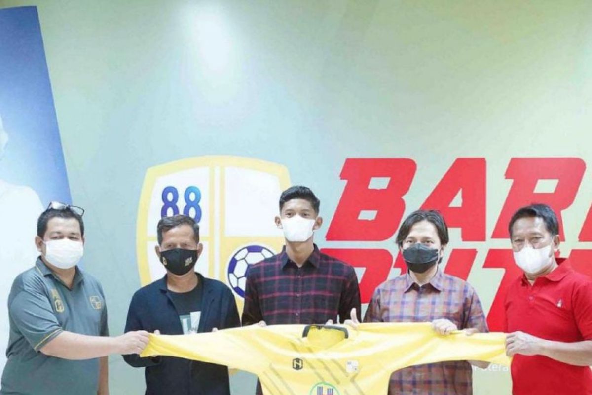 Anji anak Balangan resmi diperkenalkan tim PS Barito Putera