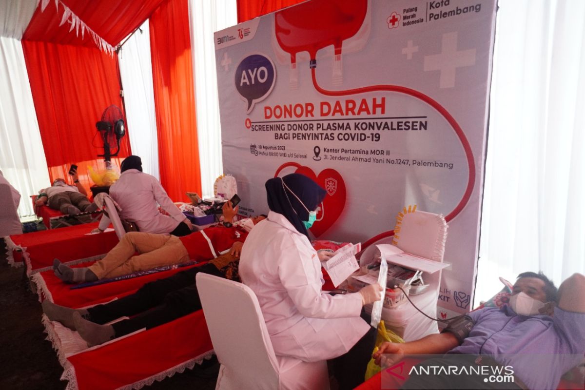 Pertamina MOR 2 gelar donor plasma konvalesen dukung penanganan COVID-19